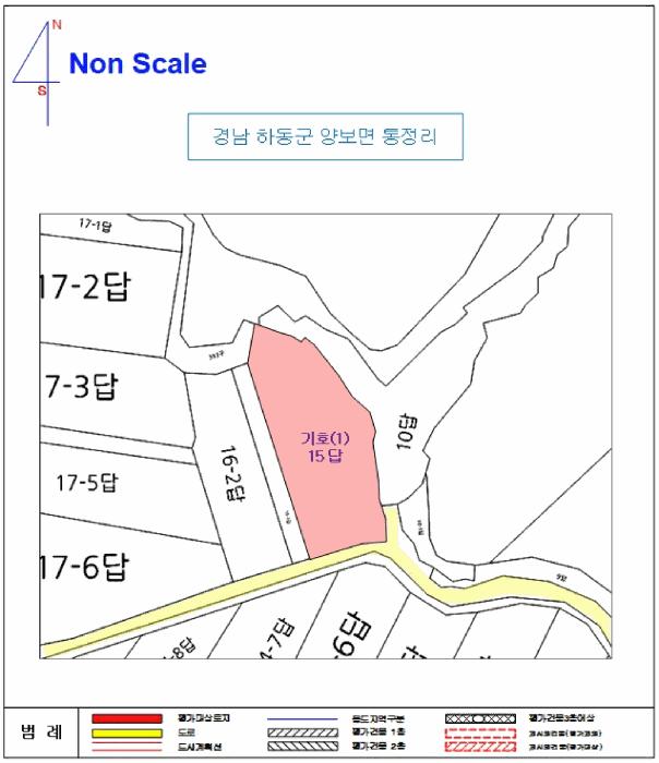 경상남도 하동군 양보면 통정리 15 답 경매 사진 9
