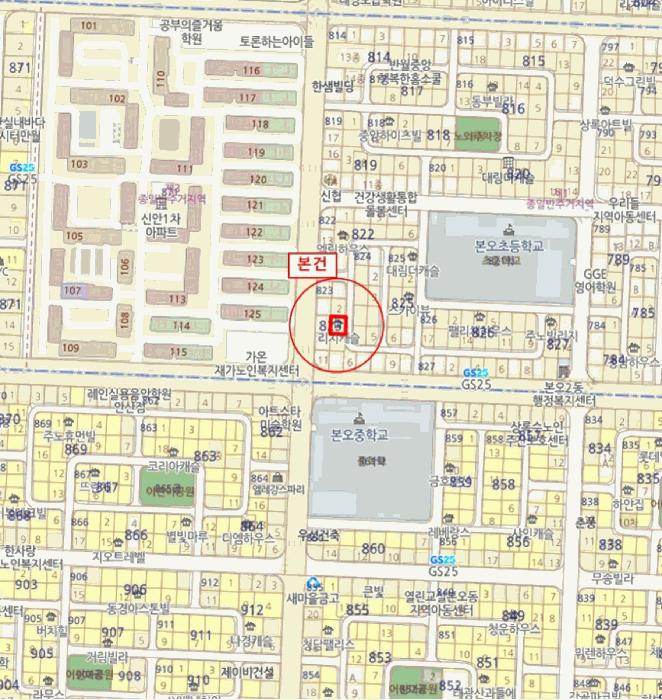 경기도 안산시 상록구 본오동 823-3 리치캐슬 5층502호 다세대(빌라) 경매 사진 12