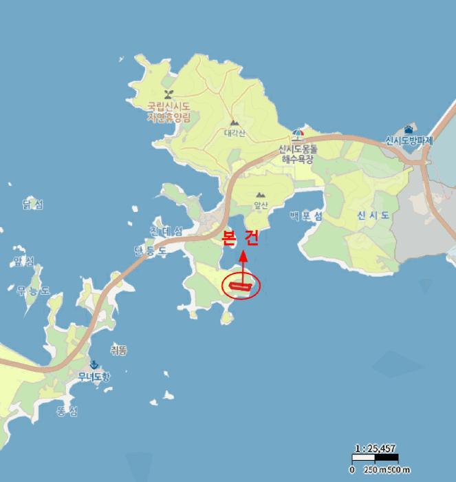 전북특별자치도 군산시 옥도면 신시도리 산75 임야 경매 사진 7