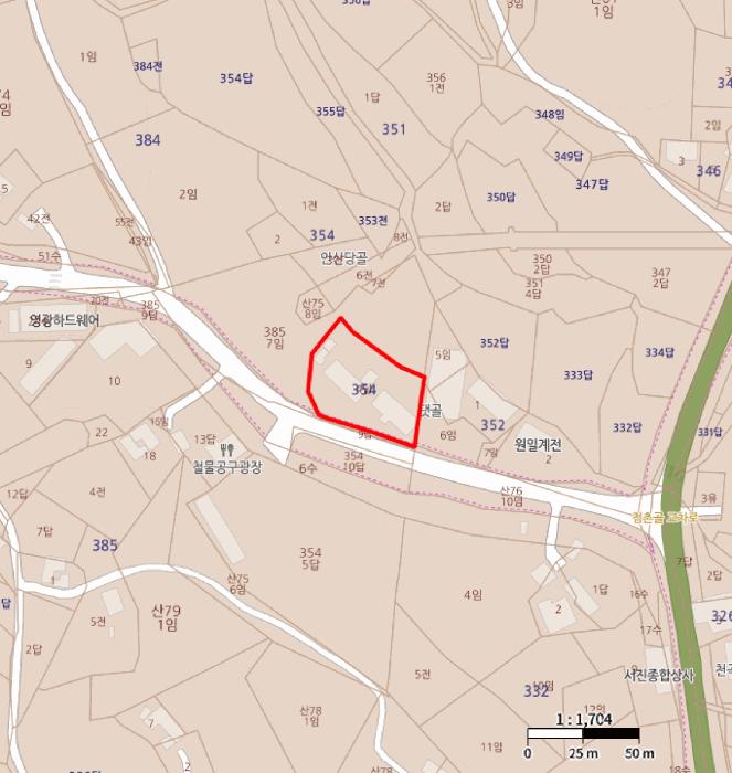 충청남도 당진시 송악읍 부곡리 354-4 답 경매 사진 13