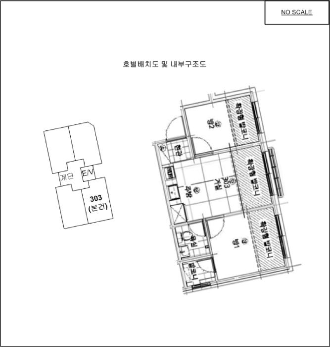 서울특별시 양천구 가로공원로58길 20, 제3층 제303호 (신월동, 서래하우스)구) 서울특별시 양천구 신월동 185-28 다세대(빌라) 경매 사진 8