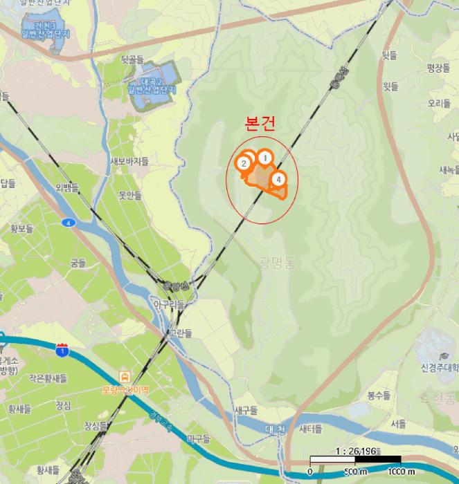 경상북도 경주시 광명동 산150 임야 경매 사진 14