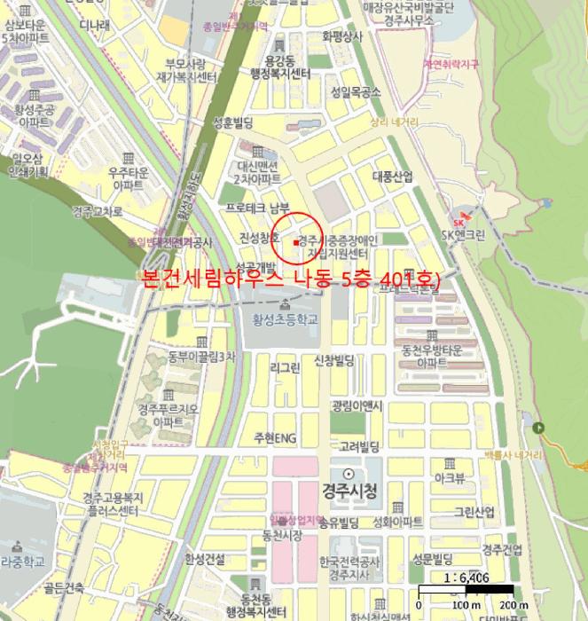 경상북도 경주시 용강동 1358-9 세림하우스 나동 5층 401호 다세대(빌라) 경매 사진 12