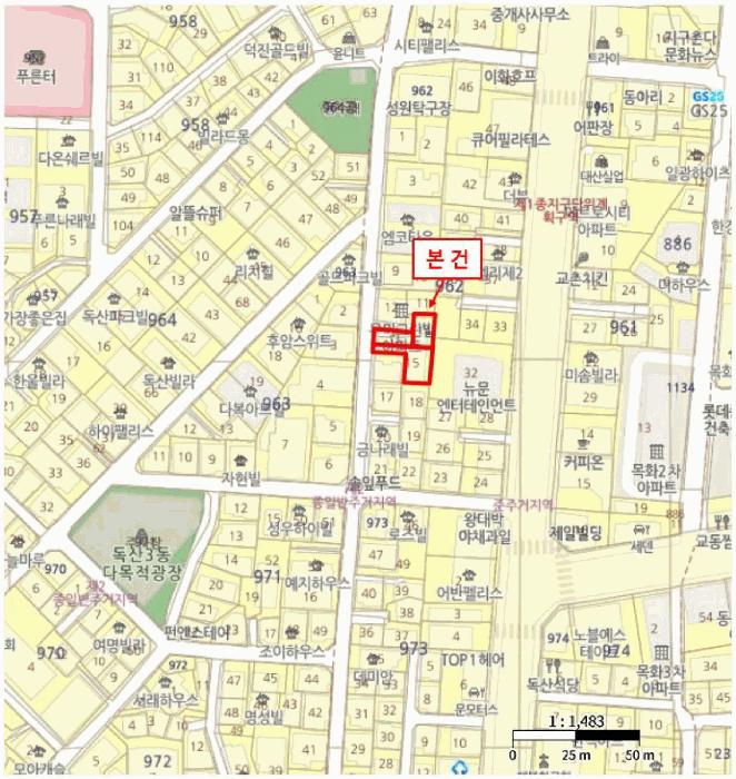 서울특별시 금천구 독산동 962-13 헤리움팰리스 제6층 제601호 오피스텔 경매 사진 11