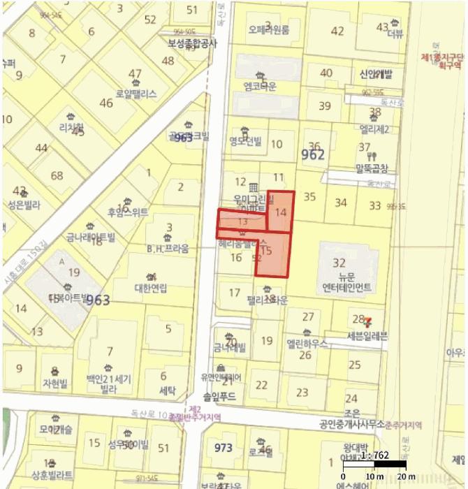 서울특별시 금천구 독산동 962-13 헤리움팰리스 제6층 제601호 오피스텔 경매 사진 12