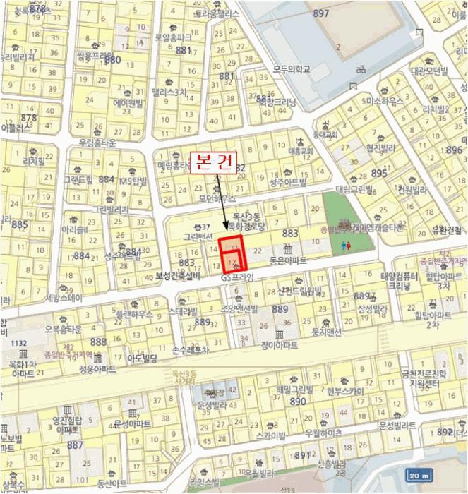 서울특별시 금천구 독산동 883-11 지에스프라임 제4층 제403호 다세대(빌라) 경매 사진 12