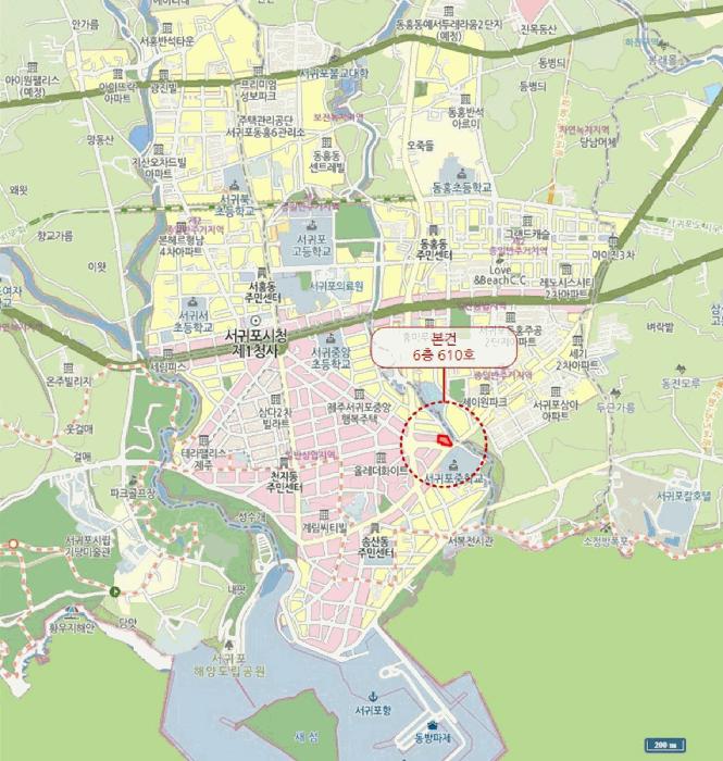 제주특별자치도 서귀포시 서귀동 251-1 선경오피스텔 6층610호 오피스텔 경매 사진 11