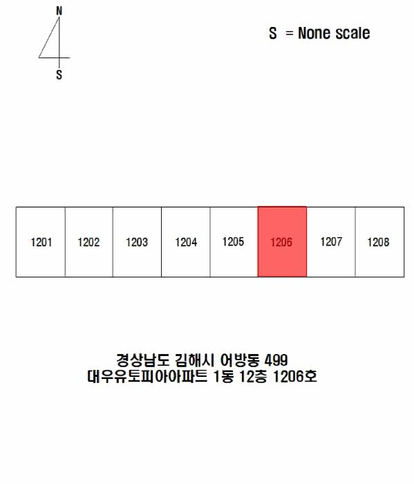 경상남도 김해시 어방동 499 대우유토피아아파트 1동 12층1206호 아파트 경매 사진 6