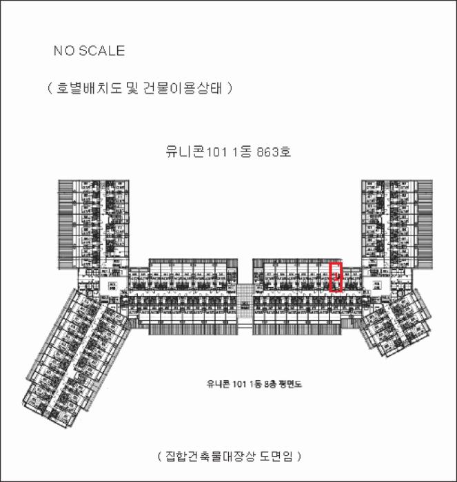 충청남도 아산시 탕정면 용두리 728 유니콘101 1동 8층863호 오피스텔 경매 사진 12