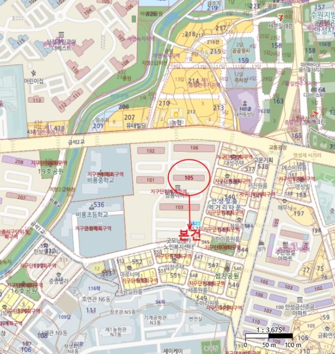 경기도 안성시 남파로 130, 105동 10층1001호 (당왕동,쌍용아파트)구) 경기도 안성시 당왕동 536 아파트 경매 사진 11