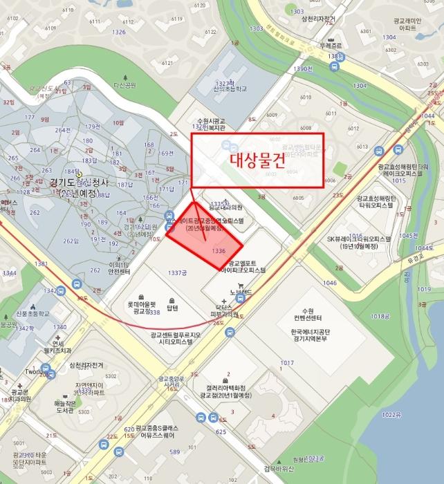 경기도 수원시 영통구 도청로18번길 26, 2층236호 (이의동,힐스테이트 광교중앙역 주건축물제1동)구) 경기도 수원시 영통구 이의동 1336 근린상가 경매 사진 14