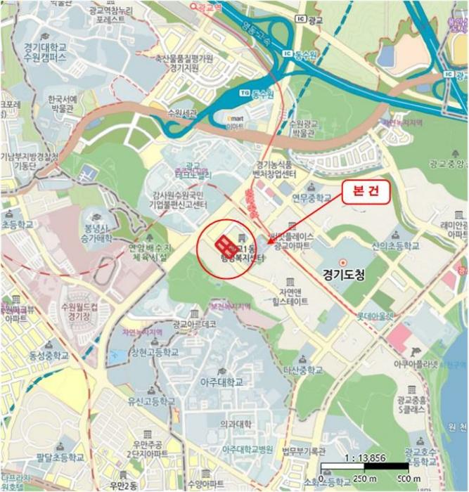 경기도 수원시 영통구 에듀타운로 102, 에이동 1층125호 (이의동,광교중앙역에스케이뷰)구) 경기도 수원시 영통구 이의동 1348 근린상가 경매 사진 27