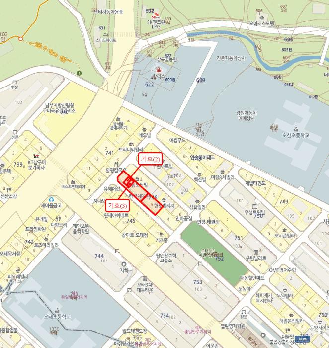 경상북도 구미시 오태동 746-1 1층103호, 104호구) 경상북도 구미시 오태동 746-1 근린상가 경매 사진 8