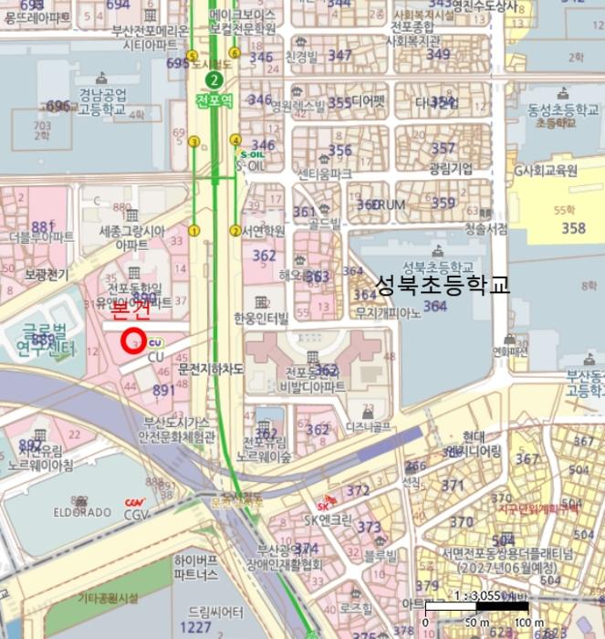 부산광역시 부산진구 전포대로 159, 4층401호 (전포동,전포 코아루 오펠리움오피스텔)구) 부산광역시 부산진구 전포동 890-32 오피스텔 경매 사진 8