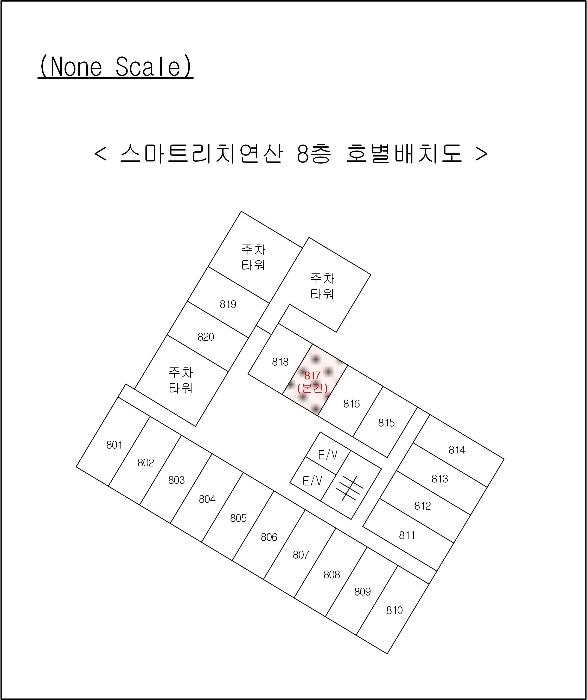 부산광역시 연제구 거제천로152번길 59, 8층817호 (연산동,스마트리치연산)구) 부산광역시 연제구 연산동 1244-4 오피스텔 경매 사진 6