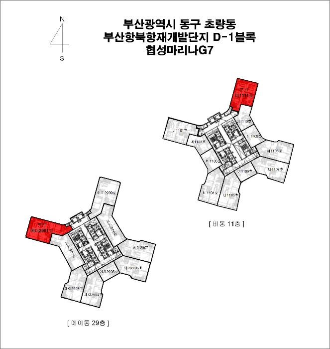 부산광역시 동구 충장대로 160, 11층비1111호 (초량동,협성마리나지7)구) 부산광역시 동구 초량동 1266 콘도(호텔) 경매 사진 18