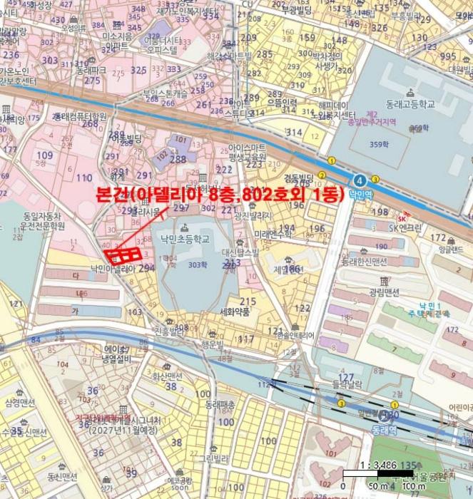 부산광역시 동래구 충렬대로238번가길 49-5, 8층802호 (낙민동,아델리아)구) 부산광역시 동래구 낙민동 294-22 오피스텔 경매 사진 12