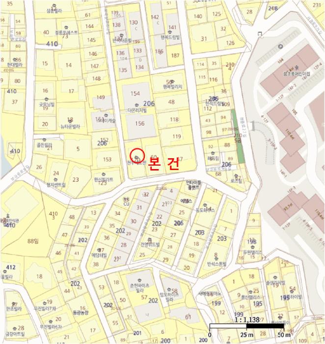 서울특별시 성북구 정릉동 206-120 천우네오젠 2층 205호 다세대(빌라) 경매 사진 11