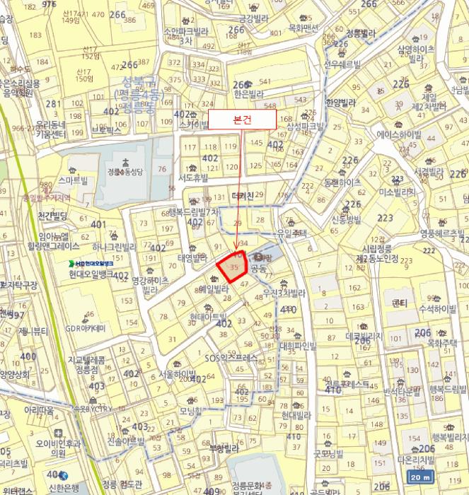 서울특별시 성북구 정릉동 401-35 에코그린 3층 302호 다세대(빌라) 경매 사진 14