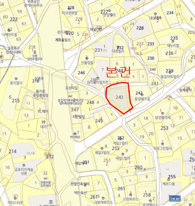 서울특별시 중랑구 상봉동 243-1 드림펠리스 3층303호 다세대(빌라) 경매 사진 11