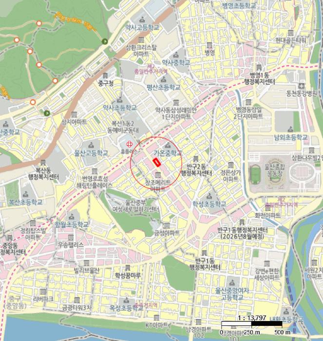 울산광역시 중구 화합로 426, 4층402호 (반구동,반구동파크오시오)구) 울산광역시 중구 반구동 55-5 오피스텔 경매 사진 10
