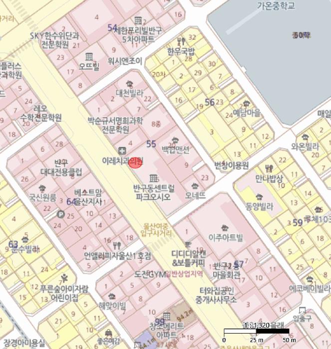 울산광역시 중구 화합로 426, 4층402호 (반구동,반구동파크오시오)구) 울산광역시 중구 반구동 55-5 오피스텔 경매 사진 9