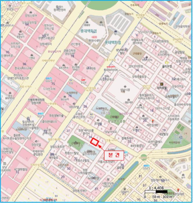 경상남도 창원시 성산구 상남동 34-7 하나빌딩 6층601호 근린상가 경매 사진 28