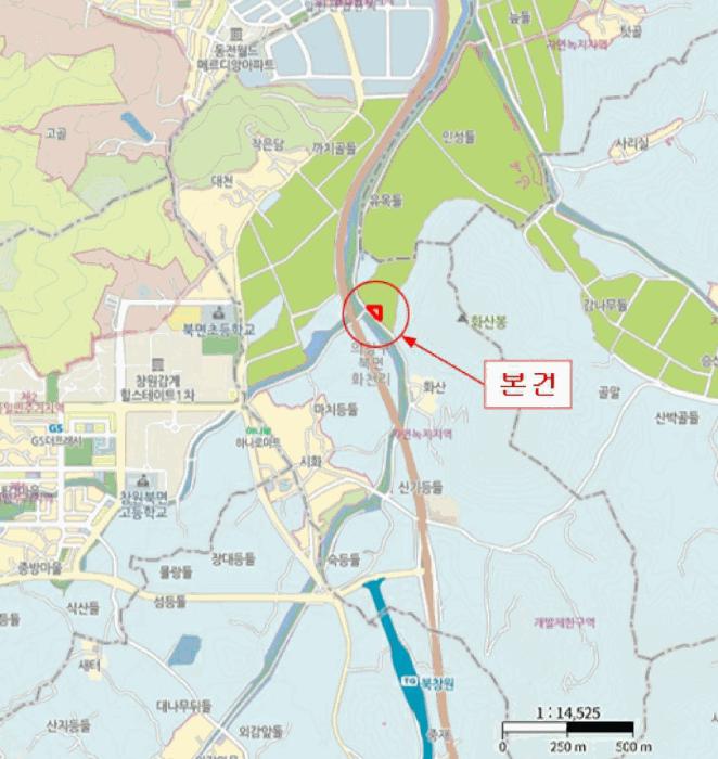 경상남도 창원시 의창구 북면 화천리 540-1 답 경매 사진 8