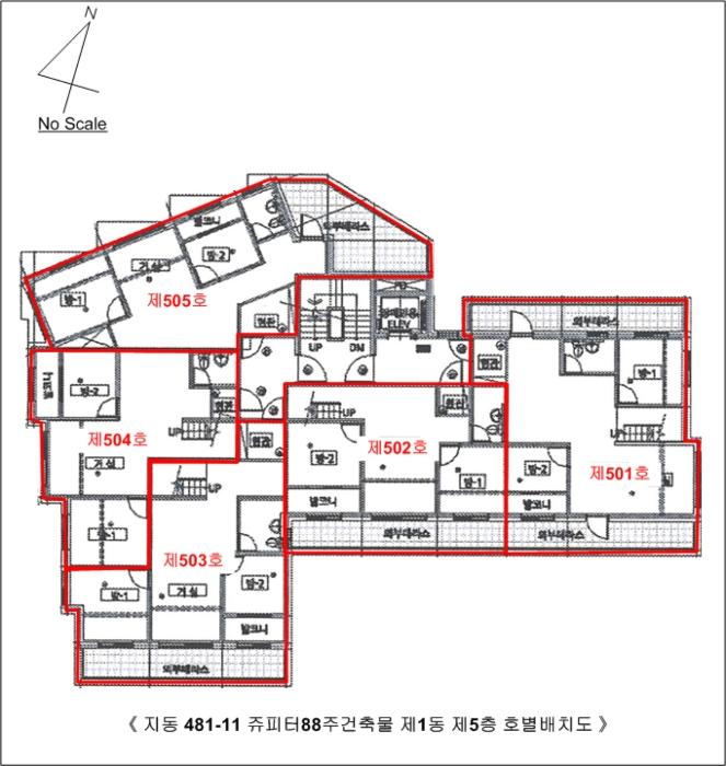 경기도 수원시 팔달구 팔달문로114번길 25-16, 1동 4층406호 (지동,쥬피터88주건축물)구) 경기도 수원시 팔달구 지동 481-11 다세대(빌라) 경매 사진 59
