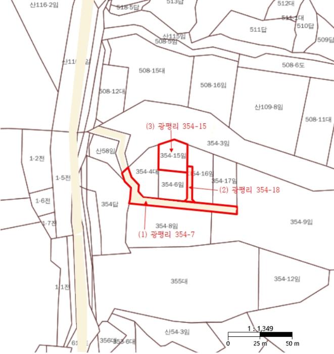 경기도 화성시 서신면 광평리 354-15 임야 경매 사진 12