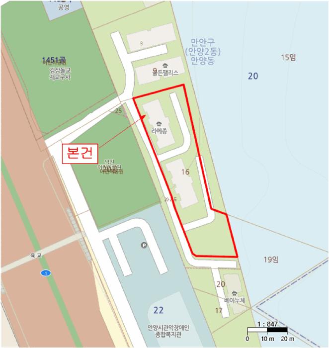 경기도 안양시 만안구 안양동 20-16 라메종1단지 에이동 4층401호 다세대(빌라) 경매 사진 13