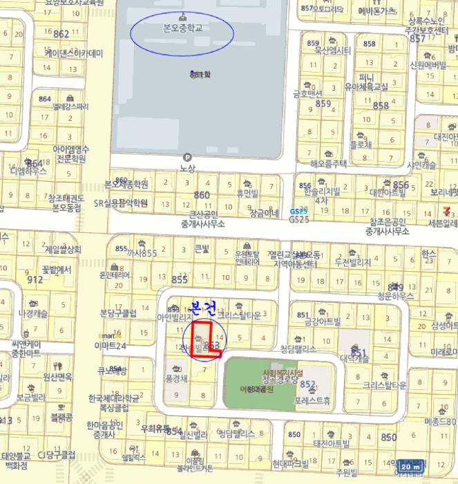 경기도 안산시 상록구 본오동 853-6 4층402호 다세대(빌라) 경매 사진 10