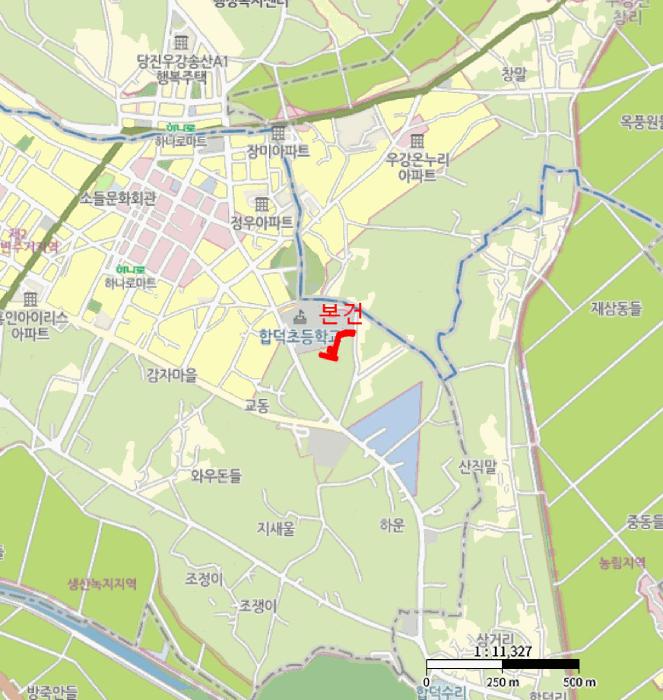 충청남도 당진시 합덕읍 운산리 1-49 임야 경매 사진 16