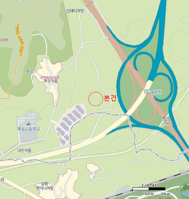 전라남도 순천시 해룡면 복성리 산85-6 임야 경매 사진 6