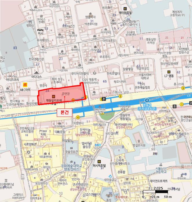 서울특별시 중구 퇴계로 115, 7층747호 (충무로1가,밀리오레명동)구) 서울특별시 중구 충무로1가 24-1 콘도(호텔) 경매 사진 9