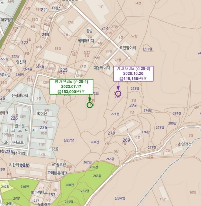 경기도 화성시 팔탄면 월문리 산17 임야 경매 사진 11