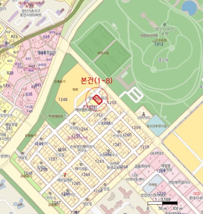 경상남도 양산시 물금읍 백호2길 101, 1층101호 (유타운)구) 경상남도 양산시 물금읍 가촌리 1251-1 근린상가 경매 사진 19