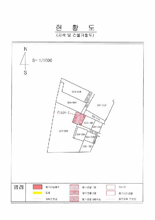 대구광역시 동구 율암동 524-7 대지 경매 사진 14