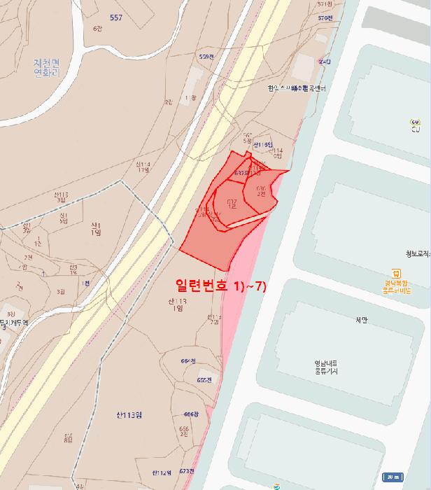 경상북도 칠곡군 지천면 연화리 산114-9 임야 경매 사진 14
