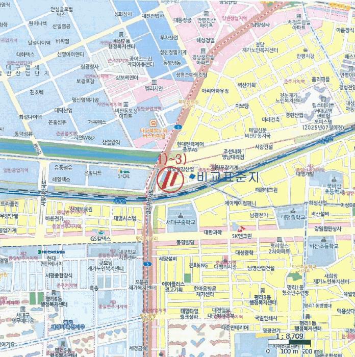 대구광역시 서구 비산동 839-39 도로 경매 사진 12