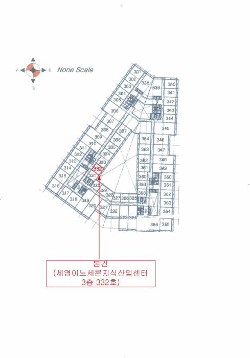 울산광역시 중구 서동 639 세영이노세븐지식산업센터 3층332호 아파트형공장 경매 사진 9