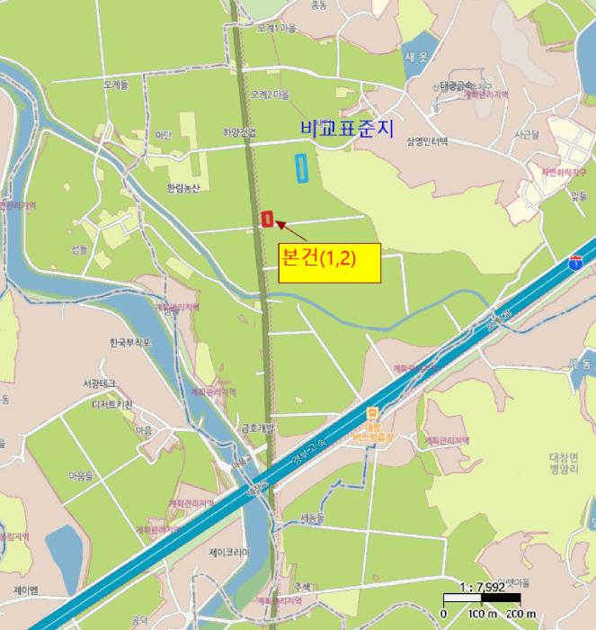 경상북도 영천시 금호읍 오계리 444-8 답 경매 사진 6