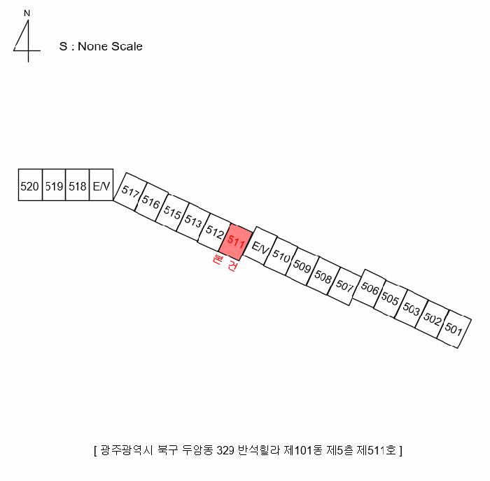 광주광역시 북구 두암동 329 반석힐라 제101동 제5층 제511호 아파트 경매 사진 8