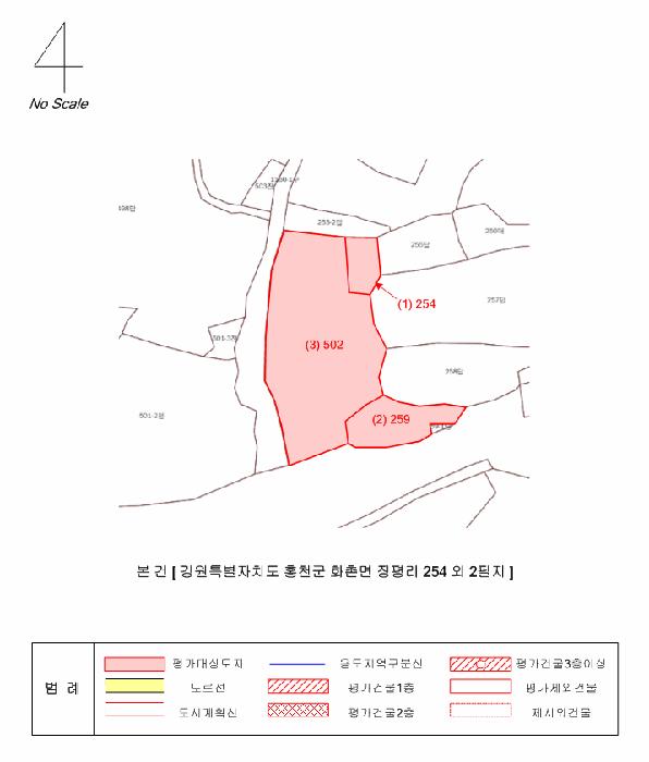 강원특별자치도 홍천군 화촌면 장평리 254 전 경매 사진 10