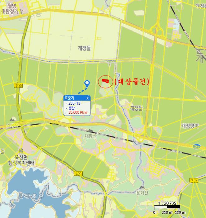 전북특별자치도 군산시 옥산면 쌍봉리 231-12 답 경매 사진 8