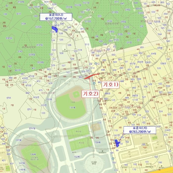 전북특별자치도 군산시 사정동 483-24 도로 경매 사진 8