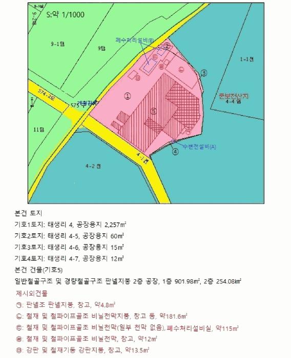 충청북도 음성군 대소면 태생리 4 공장 경매 사진 11