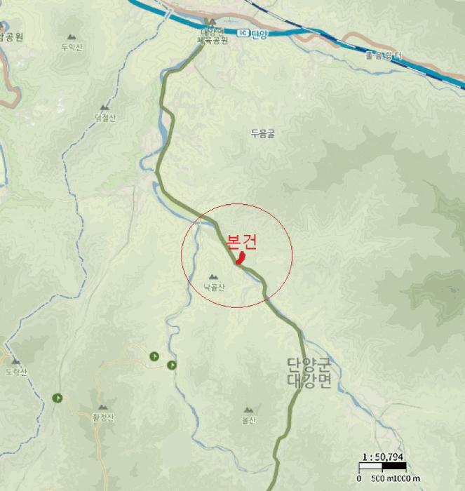 충청북도 단양군 대강면 성금리 산1 임야 경매 사진 15