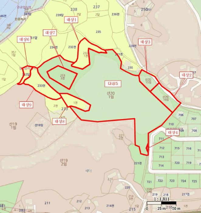 충청북도 음성군 맹동면 마산리 232-1 임야 경매 사진 22