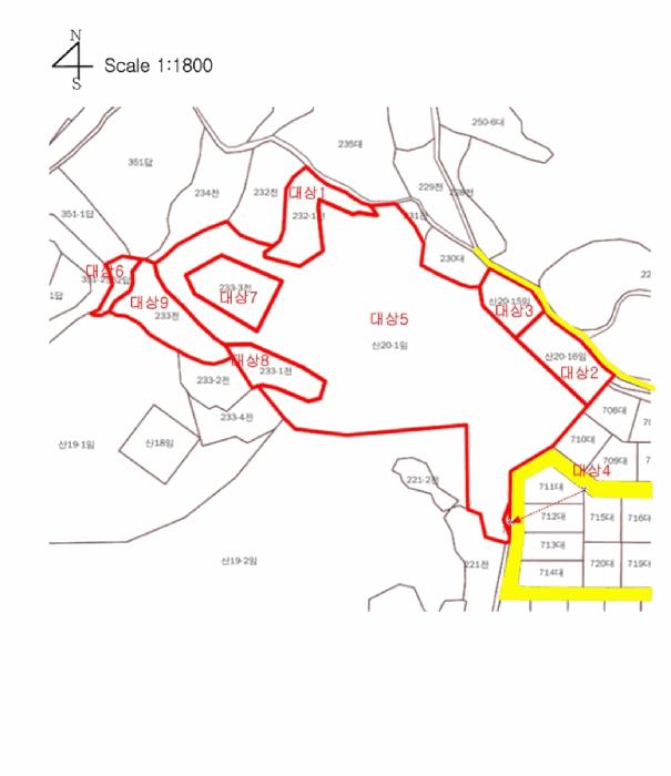충청북도 음성군 맹동면 마산리 232-1 임야 경매 사진 24